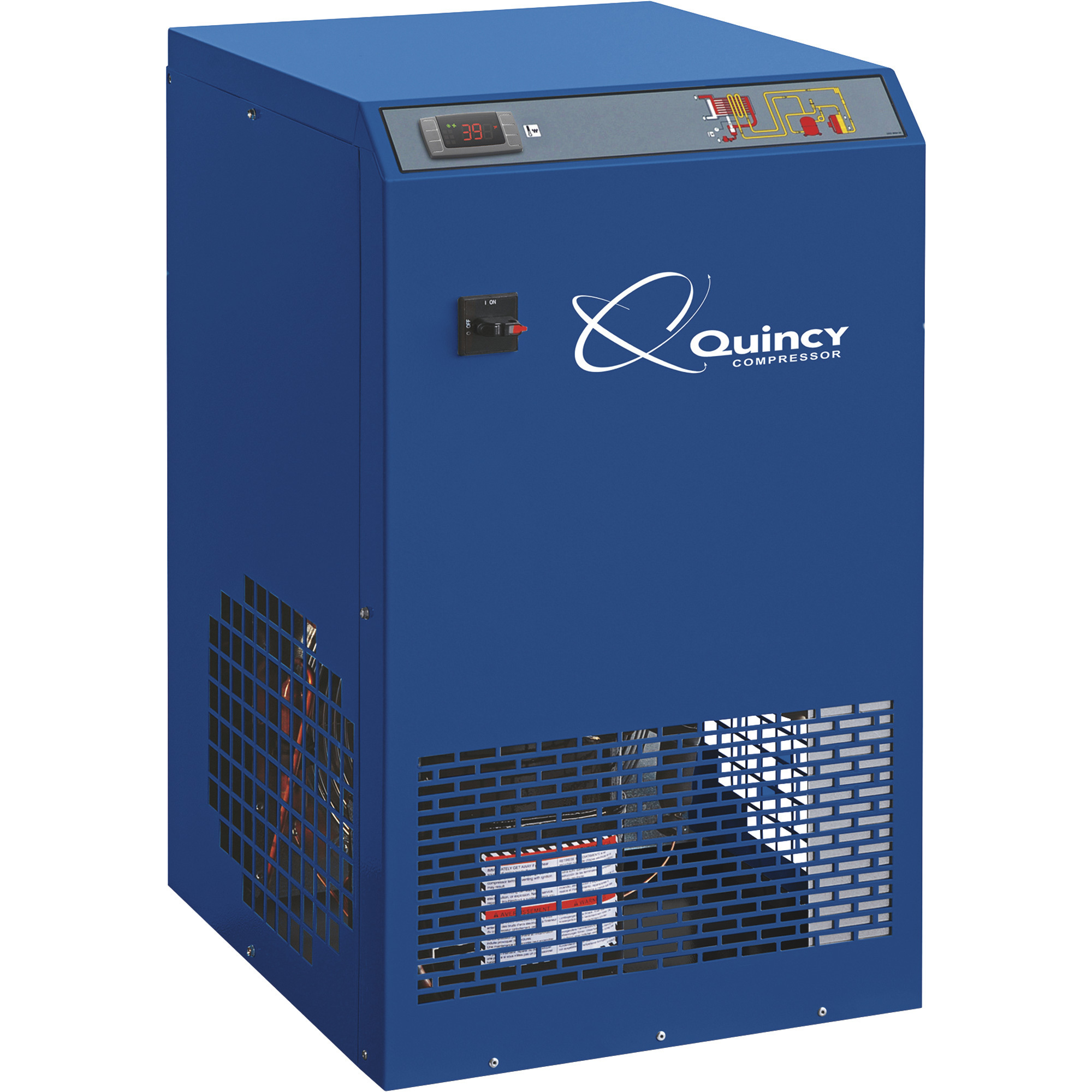 Quincy Non-Cycling Refrigerated Air Dryer, 184 CFM, 230 Volt, Single Phase, Model# QPNC-184